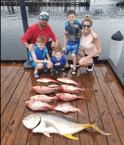 Snapper and Jack Fishing In Pensacola! 